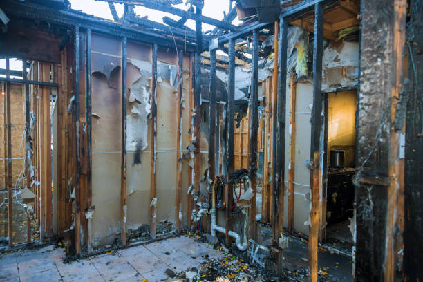 Professional Soot Cleanup technician working in Colleyville, TX